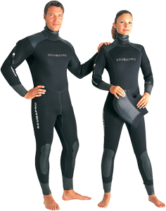 scubapro semi dry suit